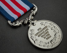 Load image into Gallery viewer, On Your 25th Silver Wedding Anniversary Medal in Case - Polished .999 Silver