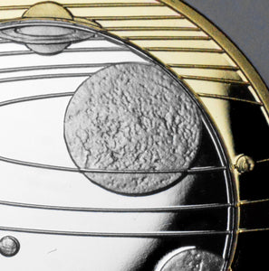 Coin Solar System Design Our Solar System - Dual Metal – The Commemorative Coin Company