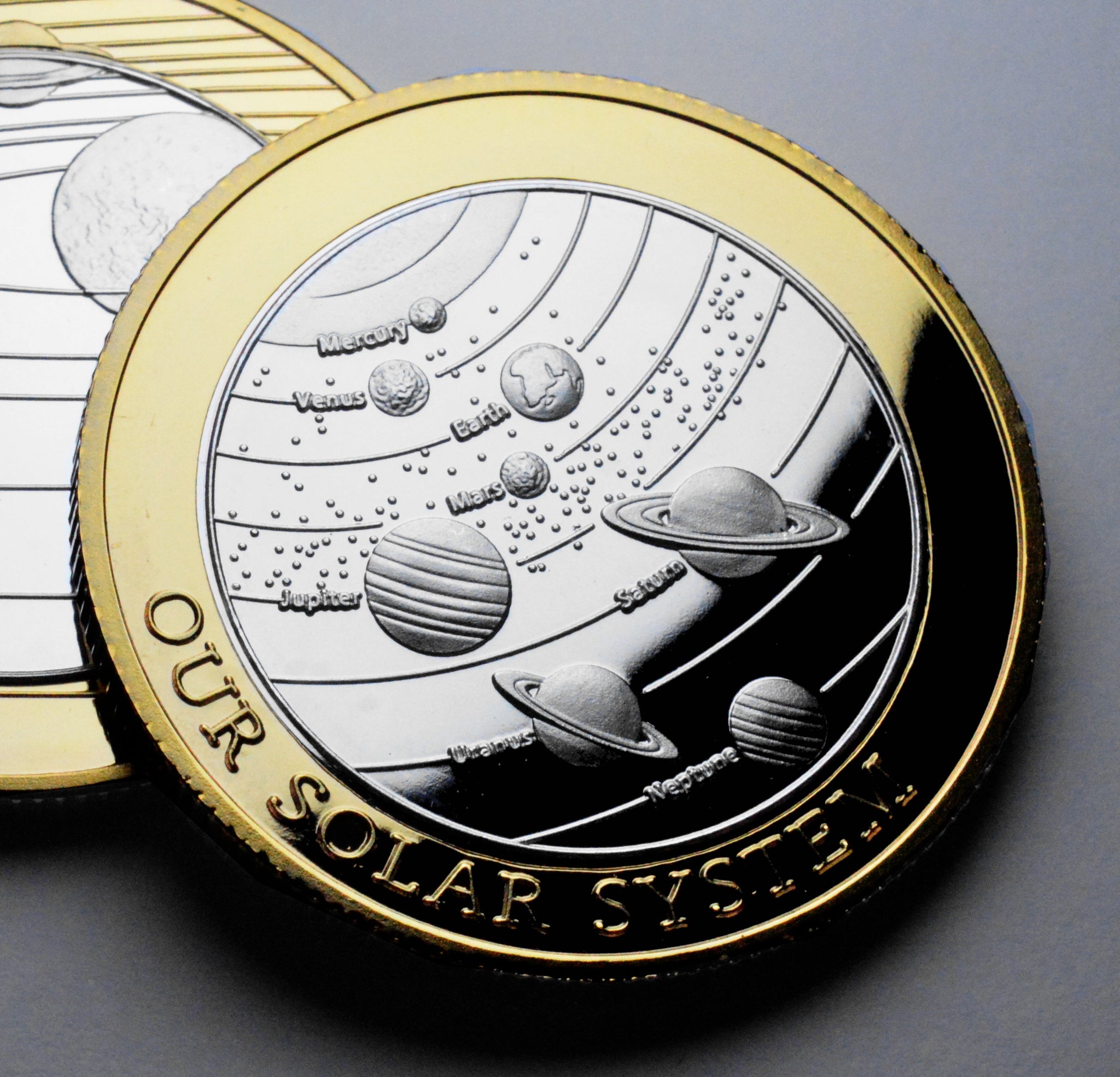 Our Solar System - Dual Metal – The Commemorative Coin Company