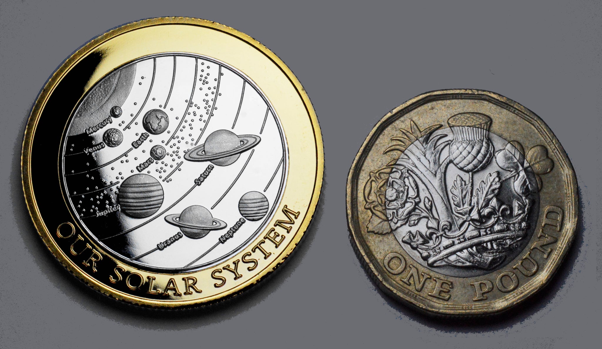 Our Solar System - Dual Metal – The Commemorative Coin Company