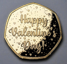 Load image into Gallery viewer, Happy Valentines Day &#39;I Love You&#39; - 24ct Gold
