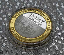 Load image into Gallery viewer, D-DAY Landings - Silver &amp; 24ct Gold