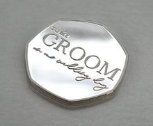 Load image into Gallery viewer, To My Groom, Wedding Day - Silver