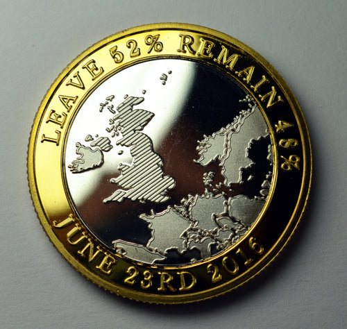 80th Birthday Dual Metal Silver & 24ct Gold Commemorative Coin – Display Case Included