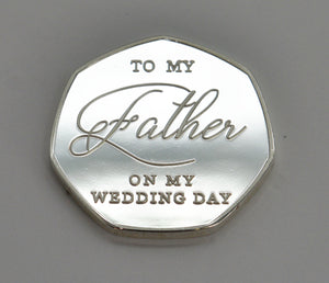 Father of the Bride, Wedding Day - Silver