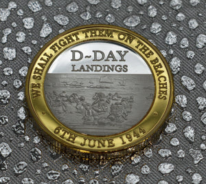 D-DAY Landings - Silver & 24ct Gold