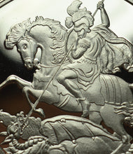 Load image into Gallery viewer, St. George &amp; The Dragon - Silver