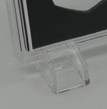 Load image into Gallery viewer, Free Standing Acrylic Glass 50p x 2 Display/Presentation Case