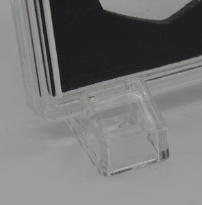Free Standing Acrylic Glass 50p x 2 Display/Presentation Case