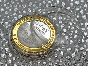 D-DAY Landings - Silver & 24ct Gold