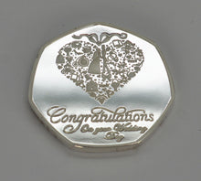 Load image into Gallery viewer, Congratulation on Your Wedding Day - Silver