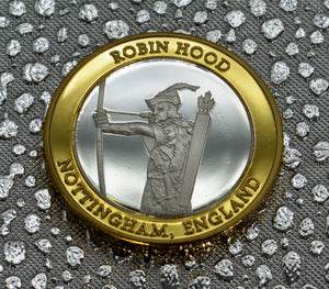 Robin Hood - Silver & 24ct Gold