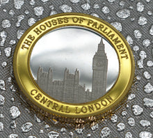 Load image into Gallery viewer, Houses of Parliament - Silver &amp; 24ct Gold