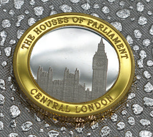 Houses of Parliament - Silver & 24ct Gold