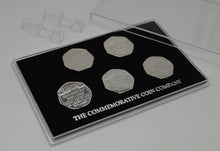 Load image into Gallery viewer, Full Set of 20th Century News/Events .999 Silver Commemoratives in Presentation/Display Case