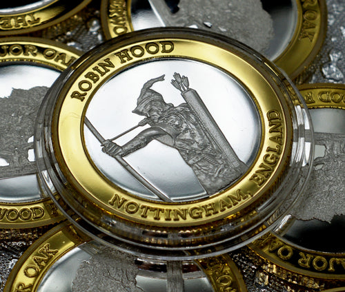 Robin Hood - Silver & 24ct Gold