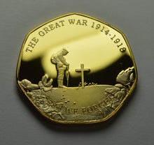 Load image into Gallery viewer, World War 1, Armistice - 24ct Gold