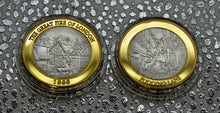 Load image into Gallery viewer, Great Fire of London - Silver &amp; 24ct Gold