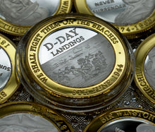 Load image into Gallery viewer, D-DAY Landings - Silver &amp; 24ct Gold