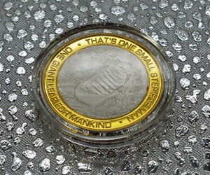 Lunar Landings - Silver & 24ct Gold