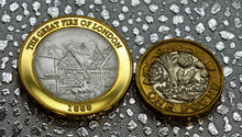 Load image into Gallery viewer, Great Fire of London - Silver &amp; 24ct Gold