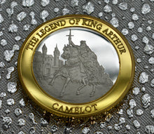 Load image into Gallery viewer, King Arthur, Excalibur - Silver &amp; 24ct Gold