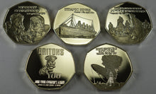 Load image into Gallery viewer, Full set of &#39;20th Century News&#39; Iconic Events Series (Fine Silver)