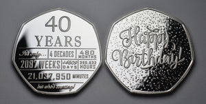 40th Birthday 'But Who's Counting' - Silver