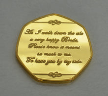 Load image into Gallery viewer, Thank You For Being My Bridesmaid - 24ct Gold