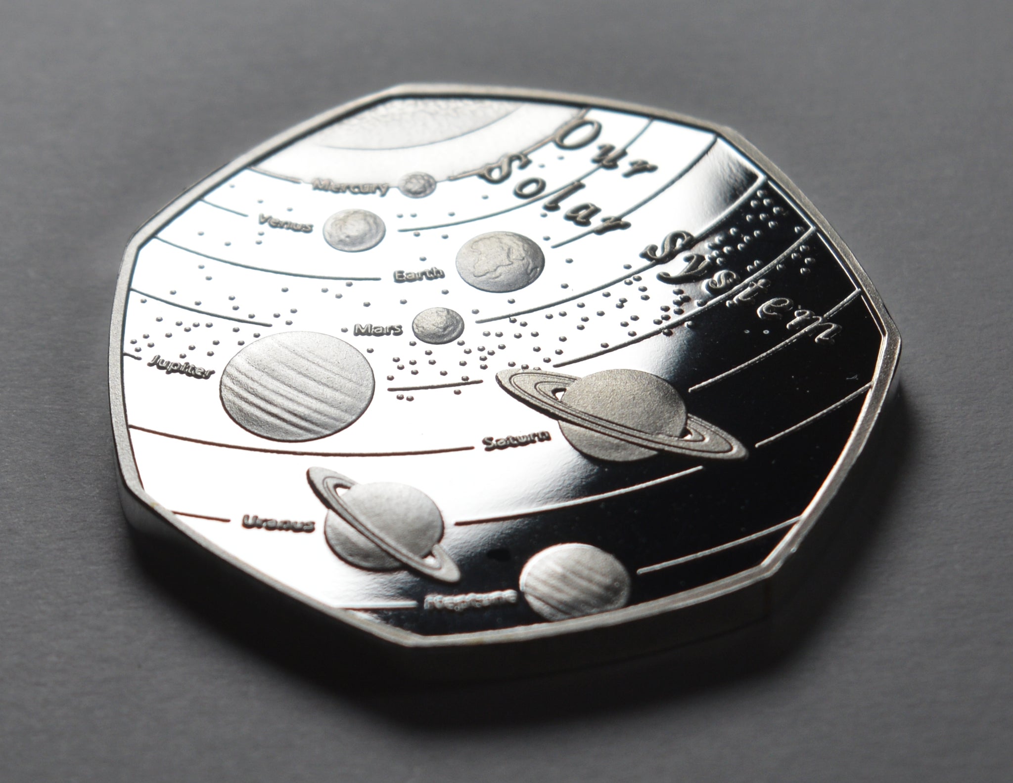 Solar System - Silver – The Commemorative Coin Company