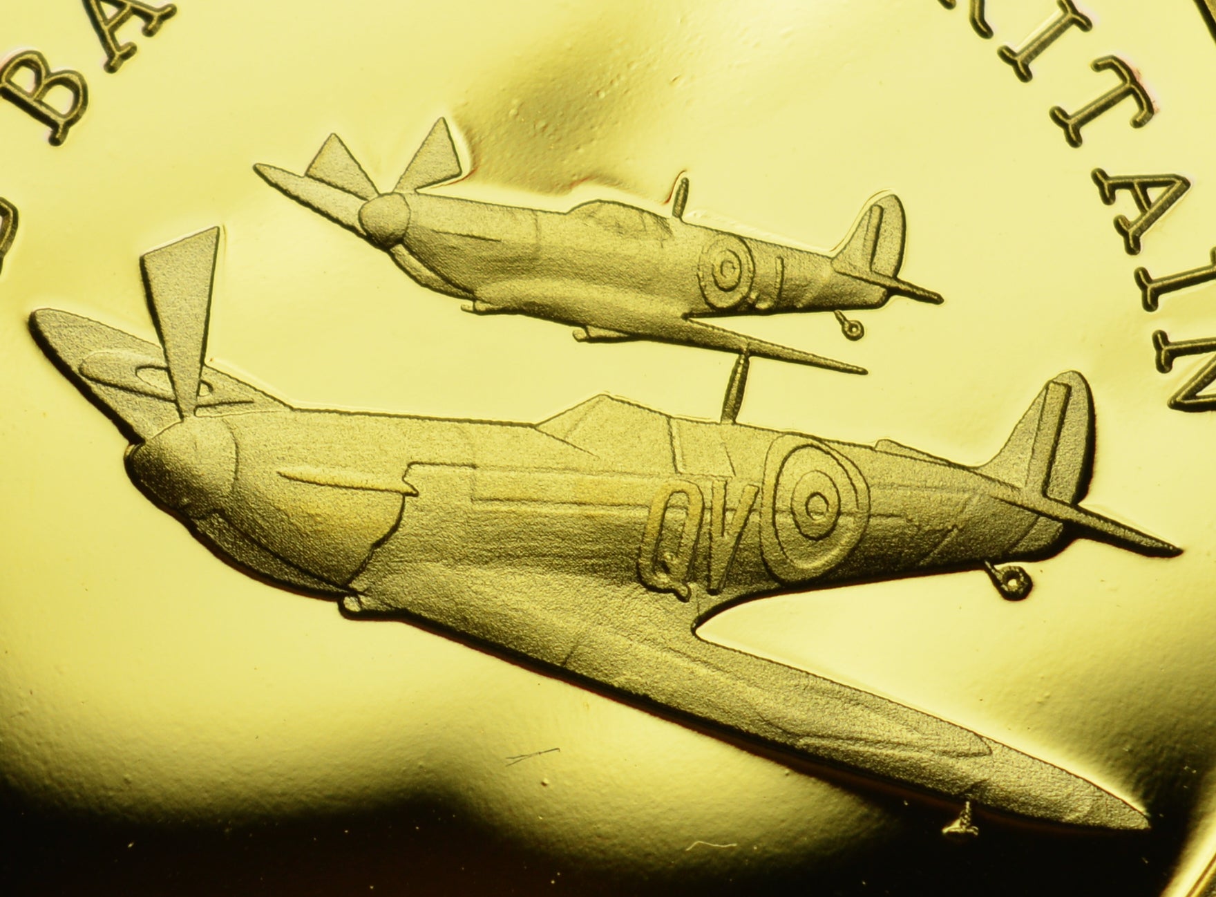 SPITFIRE/BATTLE OF BRITAIN Silver & 24ct Gold Commemorative In Display/Gift Box | UK - Foto 7