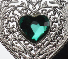 Load image into Gallery viewer, On Your 55th Wedding Anniversary with Emerald Gemstone - Silver
