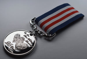 25th Silver Wedding Anniversary Medal 'Distinguished Service & Bravery in the Field'