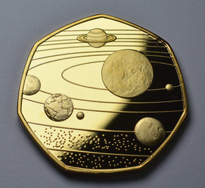 Solar System - 24ct Gold