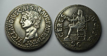 Load image into Gallery viewer, Roman Emperor Claudius Coin with Ceres