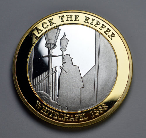 Jack the Ripper - Silver & 24ct Gold