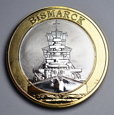 Bismarck - Silver & 24ct Gold