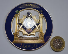 Load image into Gallery viewer, Masonic Emblem - 75mm - Square &amp; Compasses