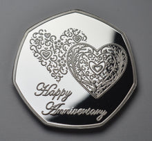 Load image into Gallery viewer, Happy Anniversary - Silver