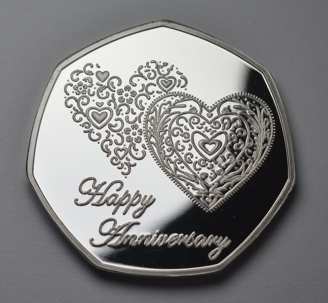 Happy Anniversary - Silver