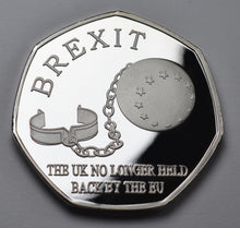 Load image into Gallery viewer, Brexit &#39;Breaking Free&#39; - Silver