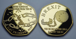 Brexit 'Breaking Free' - 24ct Gold