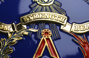 Masonic Emblem - 75mm - A Brotherhood of Man
