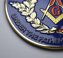 Load image into Gallery viewer, Masonic Emblem - 75mm - A Brotherhood of Man