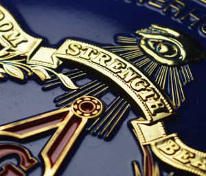 Masonic Emblem - 75mm - A Brotherhood of Man