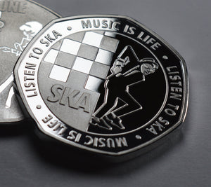SKA 'MUSIC IS LIFE' - Silver