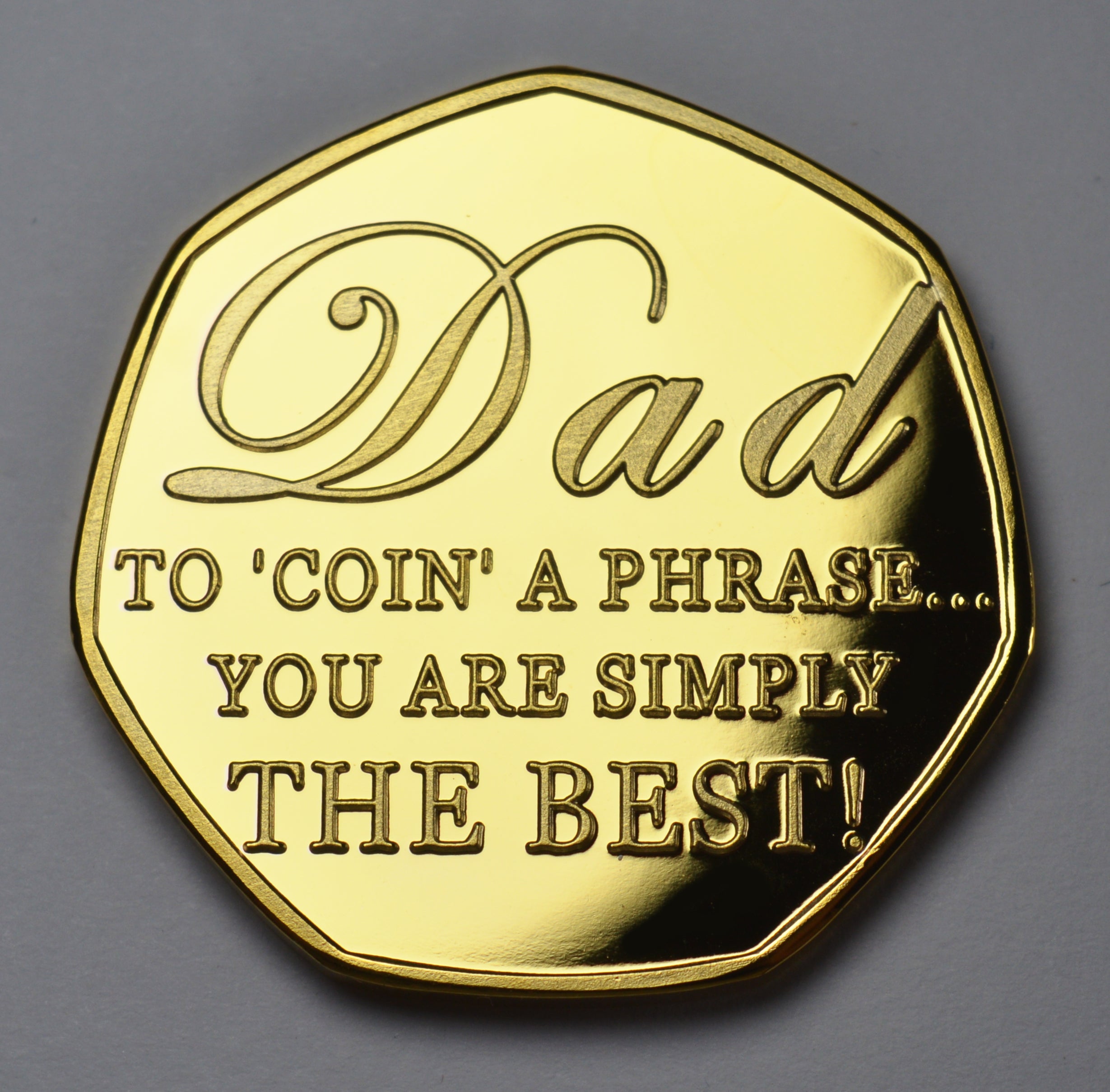 Father s Day To Coin a Phrase Beer 24ct Gold The