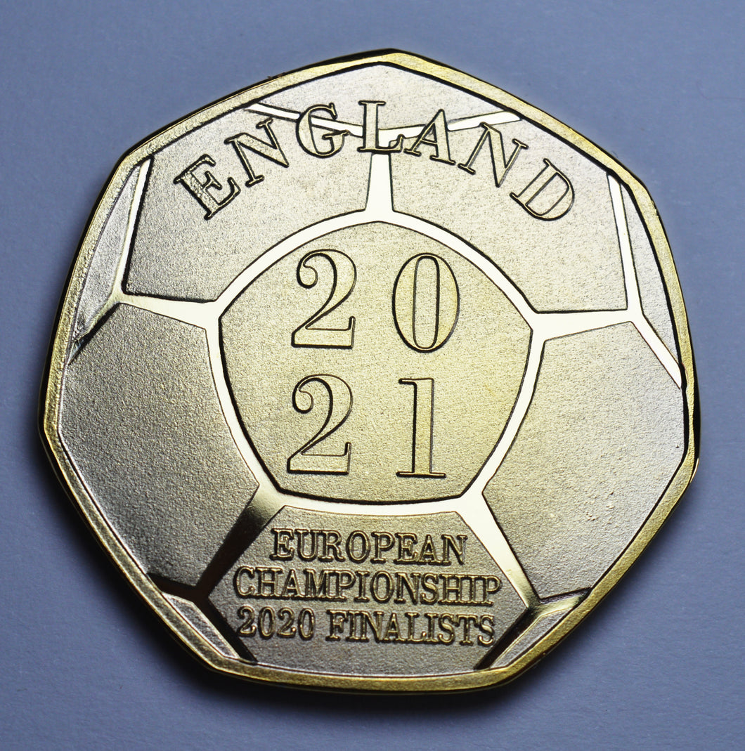 European Football Championship 2020/2021 Dual Date - 24ct Gold