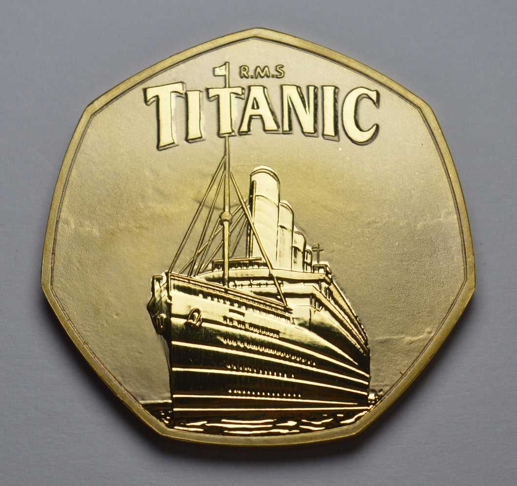 RMS Titanic - 24ct Gold