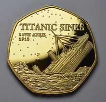Load image into Gallery viewer, RMS Titanic - 24ct Gold
